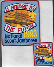 1993 National Jamboree Pocket & Jacket Patch Set picture