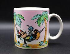 Vintage 1986 Walt Disney Applause Mug Mickey at the Beach Great Condition picture