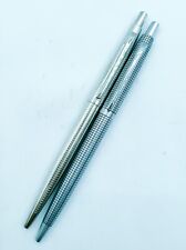 NOS Zebra 2pcs Ballpoint Pen Full Metal Grid  Japan Made picture