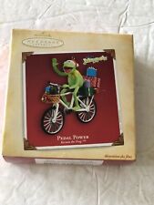 Hallmark Kermit the Frog on a Bicycle Pedal Power 2004 Ornament Keepsake picture
