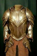 Medieval LOTR Elven Armor Cuirass With Pauldrons Bracers & Tasksets Christmas   picture