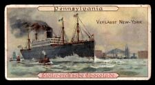 1897-1916 Stollwerck Chocolates Serie 66 #2 Pennsylvania picture