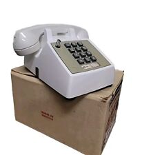 Vintage Western Electric 2515BM desk phone telephone 12-button touch tone white picture