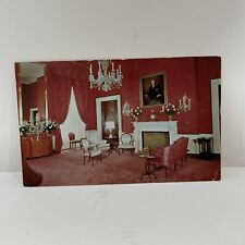 Vintage Postcard Red Room The White House Washington D.C. Unposted picture