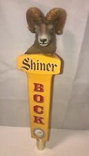 Large 12” Shiner Bock Ram Figural Tap Handle Goat Draft Beer Tap Bar Collectible picture