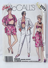 Cut Easy McCall's 2557 Miss Size 10 Vintage 1986 - Rare picture