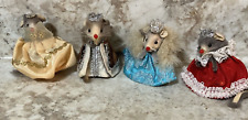 Vintage Original Fur Toy Mouse W Germany Miniature  Royal Family picture
