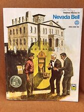 Vintage 1970-71 NEVADA Bell Telephone Company Directory Phone Book Area Code 702 picture
