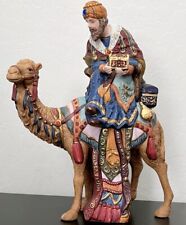 Kirkland Christmas Nativity Wise Man King On Camel 11” 75177 Vintage 1998 picture