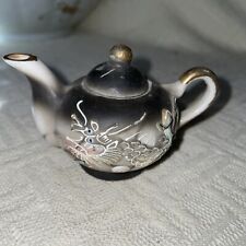 Vintage Dragonware Mini Teapot 2-1/4