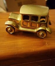 Vintage Indian Handcrafted Pure Brass Miniature Retro Car, Home & Office Decor picture