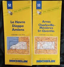 France Michelin Tourist Maps, Set Of 2: Numbers 52 & 53 (1991). picture
