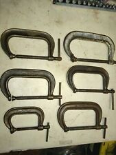 Lot Of (6) Armstrong C Clamps USA  404 406 408 picture