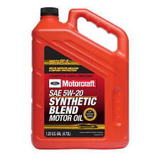 Motorcraft Synthetic Blend Motor Oil, 5W-20, 5 quart jug, sold by each picture