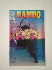 Rambo #1 (1988) - Rare Vintage Comic by Blackthorne Publishing picture