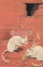 PFB No 2321, White Mice or Rats Eating Wheat picture