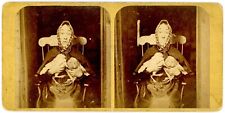 MASSACHUSETTS SV - Martha's Vineyard - Old Woman - SF Adams 1870s RARE picture
