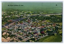 Minot North Dakota ND Postcard Air View Exterior Building 1949 Vintage Antique picture