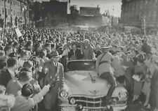 Car Damaged By Boston Well Wishers In Eisenhower's First Campaign picture