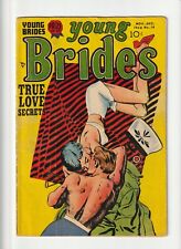 Young Brides v3 #1 (#19)  Feature Publications 1954 Romance Swimsuit Cover Good picture