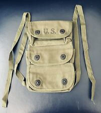 Vintage 1945 WWII US 3-Pocket Grenade Pouch-B300 picture