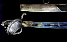 NAPOLEONIC ROYALTY CARLOS MARIA ISIDRO INFANTE OF SPAIN SILVER HILT SWORD picture