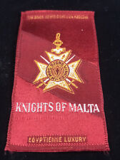 1910 Knights Of Malta Tabacco Silk Egyptienne Luxury picture