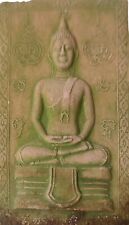 Thai Buddha Phra Amulet LP Sandstone Bas Relief Art Sculpture Plates Wealthy picture