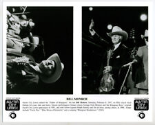 1997 Austin City Limits PBS B&W Photo Approx 8x10- Bill Monroe Tribute picture