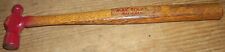 VINTAGE MAC TOOLS 4 OZ BALL PEEN HAMMER BH04 OLD STICKER INTACT ESTATE SALE FIND picture