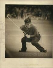 1974 Press Photo Golfer Lee Trevino's reaction to missed putt in golf game. picture