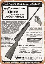 Metal Sign - 1955 Crosman Pellet Guns - Vintage Look picture