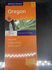 Vintage Road Map of Oregon, Rand McNally 2003 GOOD CONDITION picture