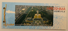 Vintage Rare Hiroshima History Souvenir 8 Picture Postcards Booklet picture