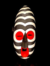 special handmade African mask -44.9 CM bright colors according to tradition-6146 picture
