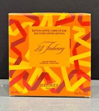 HERMES 24 FAUBOURG PARIS FRANCE EDT 1.6 oz/50ml Silk Scarf Limited Edition 2009 picture