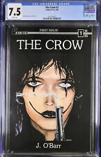 The Crow 1 CGC 7.5 Caliber 1st Print 1989 White Pages picture