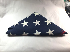 Vintage US Military American Folded Memorial Burial Flag (13