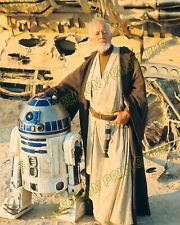A New Hope Alec Guinness STAR WARS 8x10 Photograph Glossy Print BTS picture