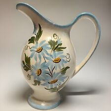 Vintage/Antique Clinchfield Artware Pottery~  Floral Pitcher Rare Makers Mark picture