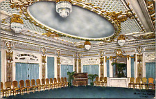 Chicago Illinois Hotel La Salle The East Room Room Interior Vintage Postcard picture