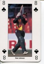 England ICC Cricket World Cup 1999 Zimbabwe - Neal Johnson - 8 of Clubs picture