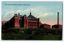 c1910's Part View Of Federal Prison Atlanta Georgia GA Unposted Vintage Postcard picture