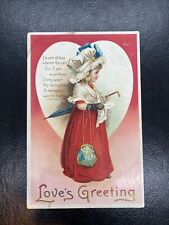 Antique Valentine's Day Love Holiday Postcard c1910 Ellen Clapsaddle picture