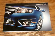 Original 2010 Ford Fusion & Hybrid Sales Brochure 10 S SE SEL Sport picture