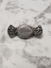 Vintage The Goldenrod 1896 1996 Pewter Candy Shaped Lapel Pin Hat Pin Tie Tack picture