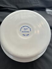 Corning Ware 25th Anniv. 1960-1985 Pyrex Bowl & lid Martinsburg Plant (closed) picture