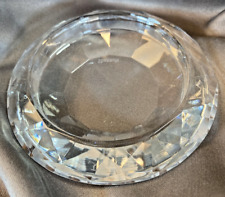 Beautiful Shannon Crystal Candle Holder 4 1/2