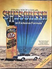 1981 STP Son Of A Gun Protector Beautifier VTG 1980s 80s PRINT AD Car Sunscreen picture