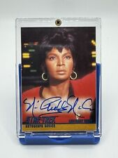 STAR TREK The Original Series 1997 Autograph Card A3 Nichelle Nichols as Uhura picture